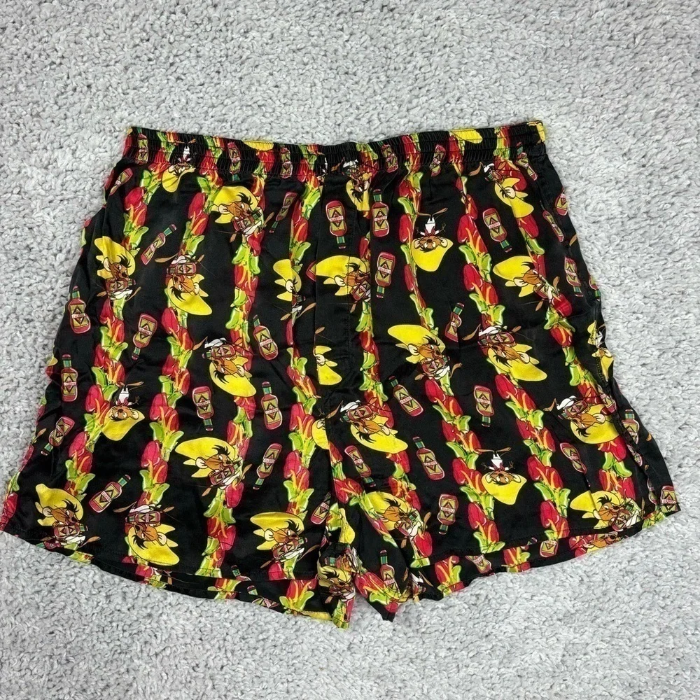 Looney Tunes Boxers Mens Extra Large Vintage Silk Speedy Gonzales Hot Sauce Gift